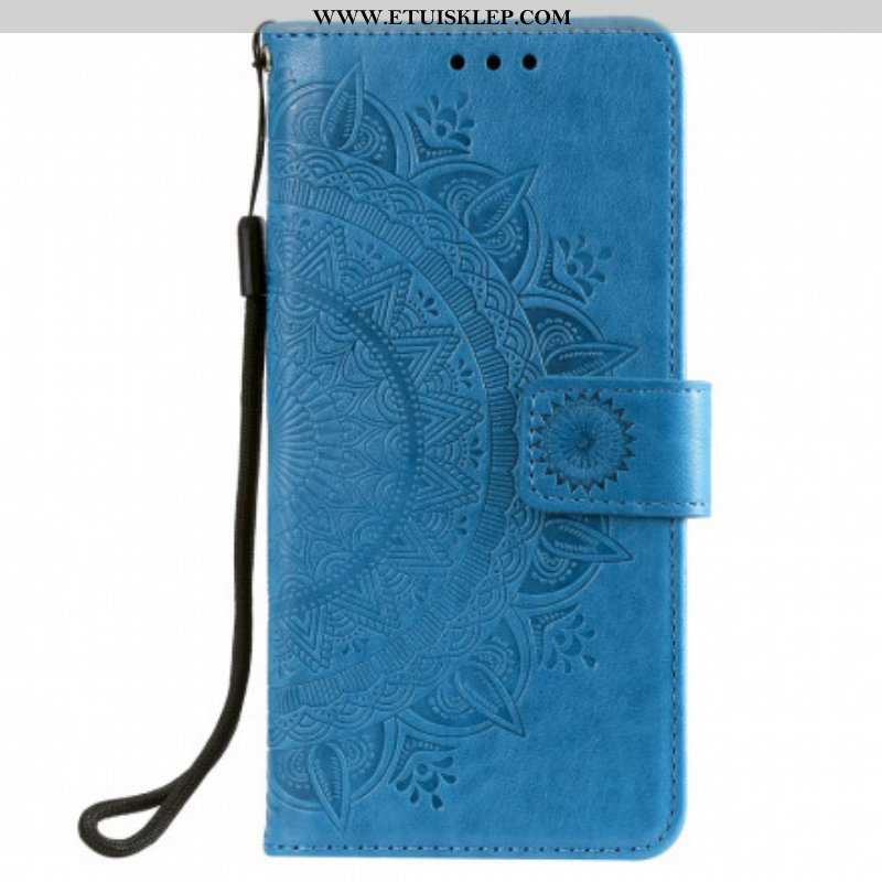 Etui Folio do Moto G50 Mandala Słońca